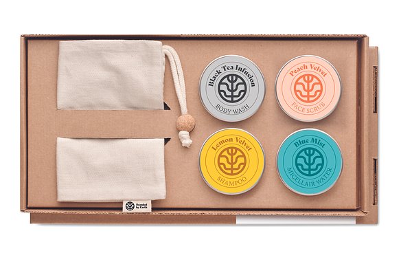 Veganes Reise-Körperpflege-Set Badan