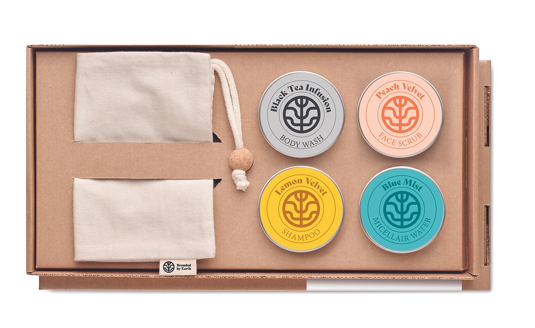 Veganes Reise-Körperpflege-Set Badan