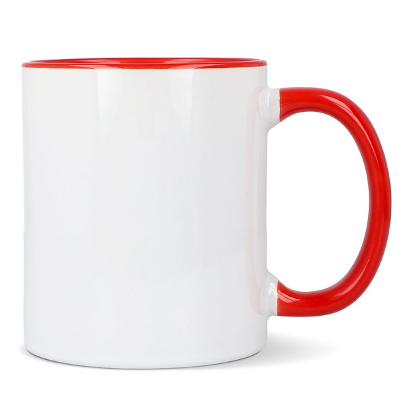 Oslo Sublimationsbecher farbig innen & Griff 300ml Oleyca