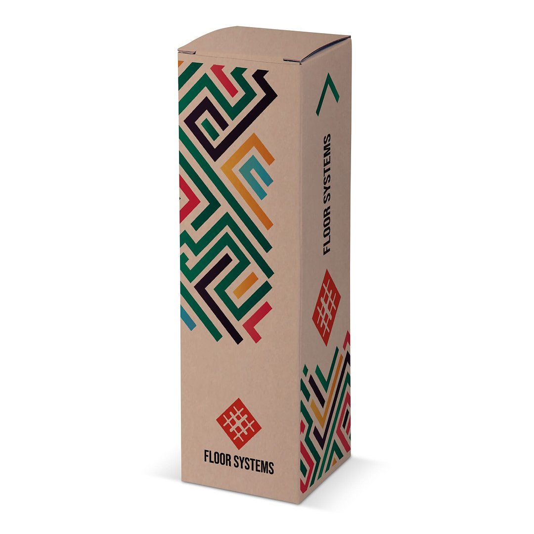 Kleiner Geschenkkarton für Flaschen und Becher Haspat