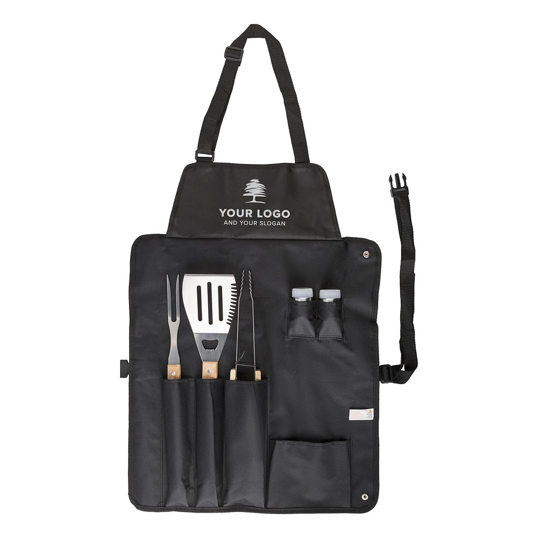 Grillset Beatrs | Edelstahl | Schürze