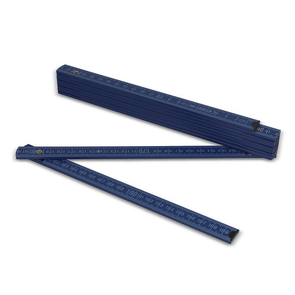 Zollstock Holz 2m Premium lackiert Dicorioli