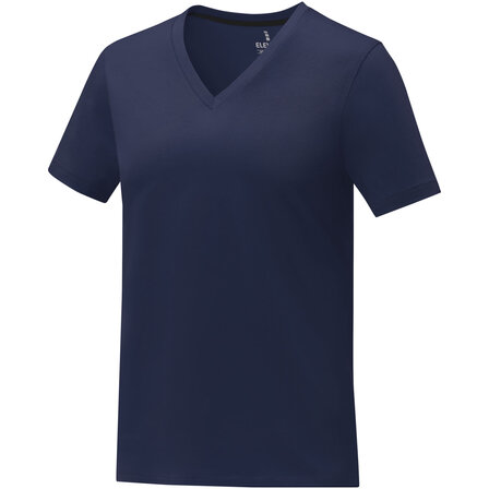 T-Shirt mit V-Ausschnitt für Damen - Giafep