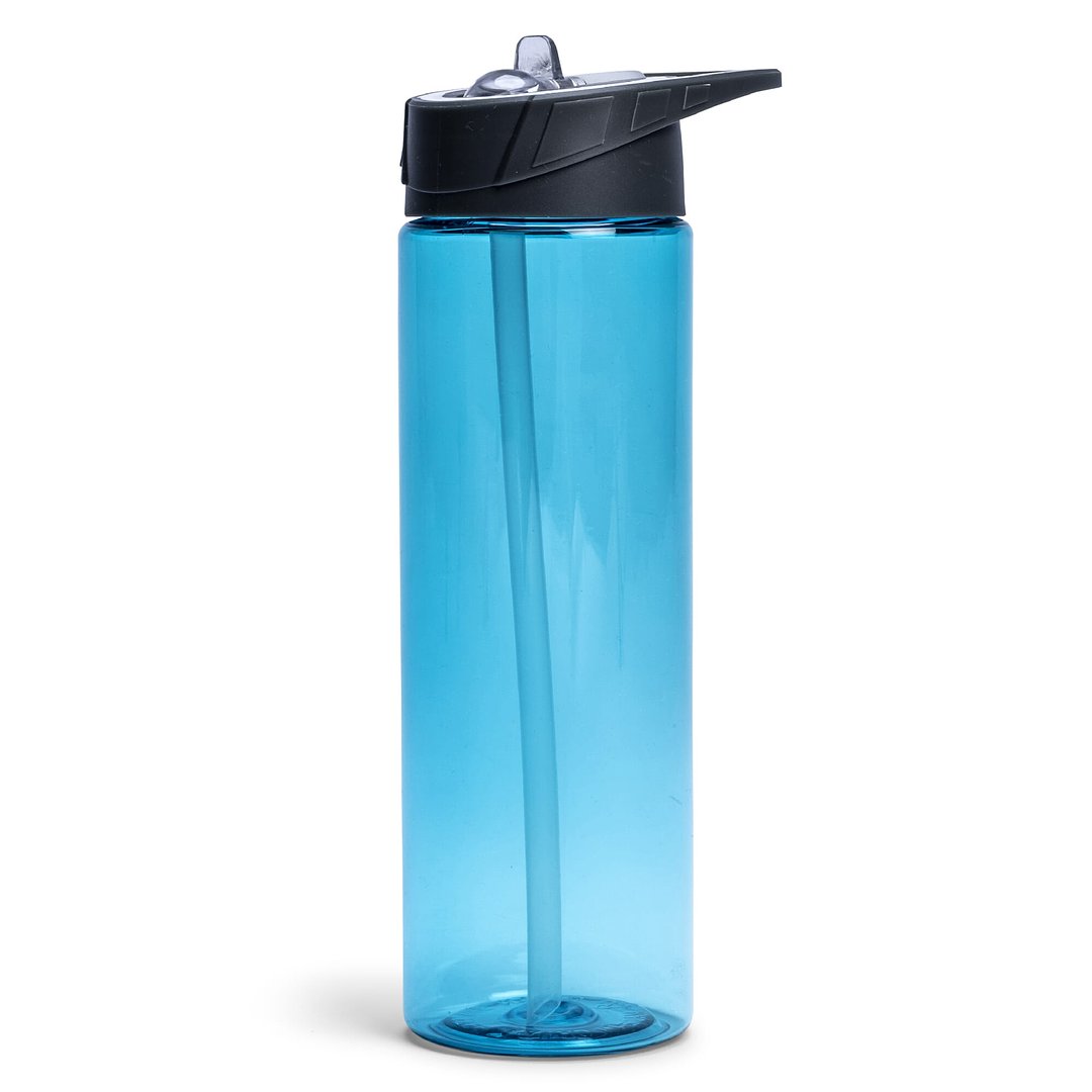 Wasserflasche mit Strohhalm 700ml Lixmep