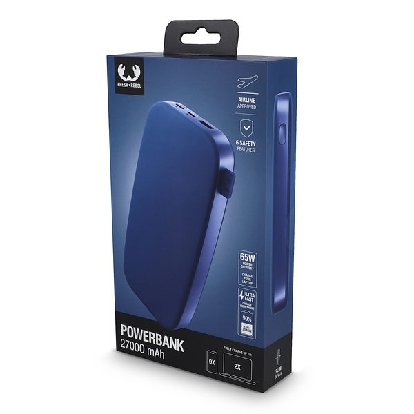 Fresh 'n Rebel Powerbank 27000 mAh USB-C - 65W PD Gianina