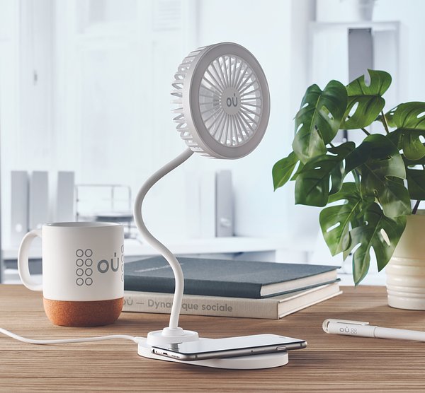 Tischventilator mit Licht Benjast