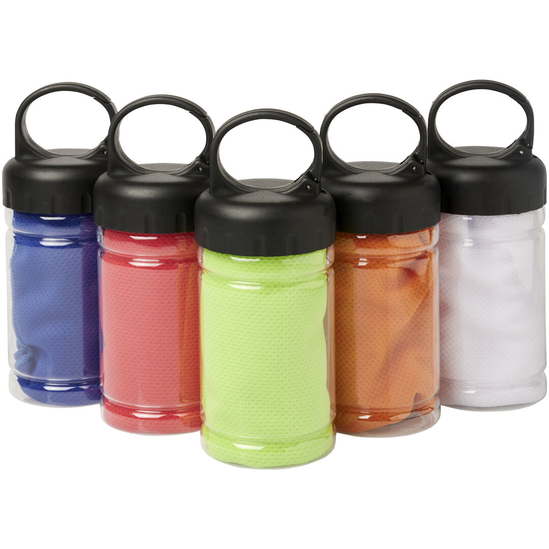 Kühlhandtuch in PET-Behälter - Bignas