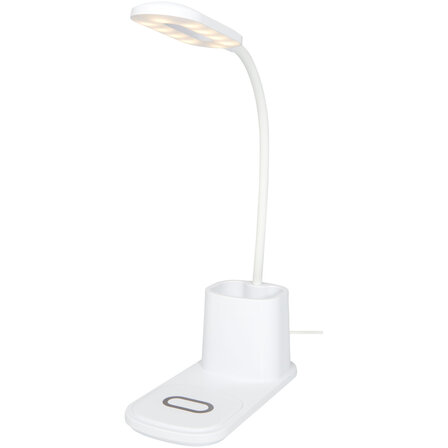 Schreibtischlampe und Organizer mit kabellosem Ladegerät - Nata