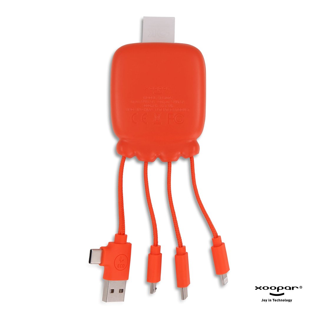 Octopus Gamma 2 Bio Charging cable with 3.000mAh Powerbank Nicorela