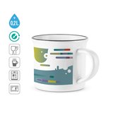 Tasse aus Keramik (280ml) für Sublimation Luoni