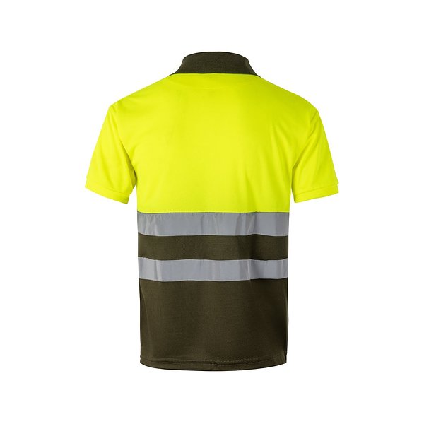 Zweifarbiges Poloshirt im Bird-Eye-Design (160g/m²) mit kurzen Ärmeln, aus Polyester (100%) Nicha