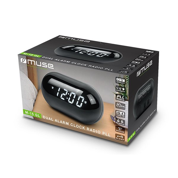 Dual Alarm Clockradio Lursica