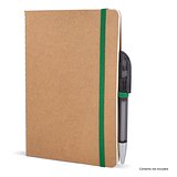 Notizbuch mit flexiblem Einband Kraftpapier A5 Rudolfep