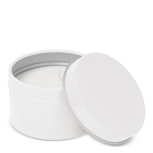 Kirtan-Duftkerze auf Pflanzenbasis in großer recycelter Dose Ellia