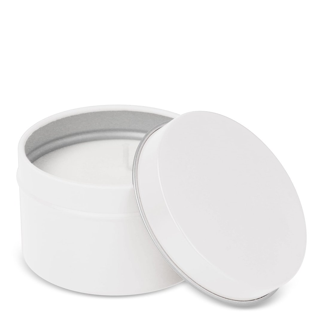 Kirtan-Duftkerze auf Pflanzenbasis in großer recycelter Dose Ellia