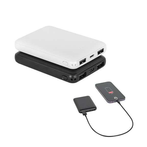 Powerbank 5'000 mAh aus 100 % rABS Ninatholf