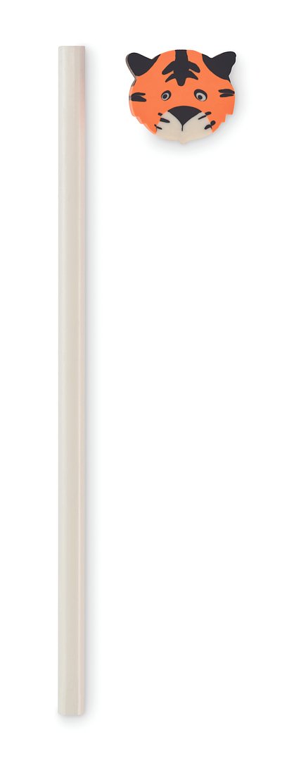 Holzbleistift mit Radiergummi Nolfrinep