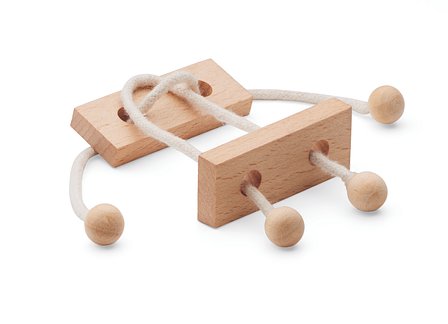 Geduldsspiel Holz Rechteck Benineli