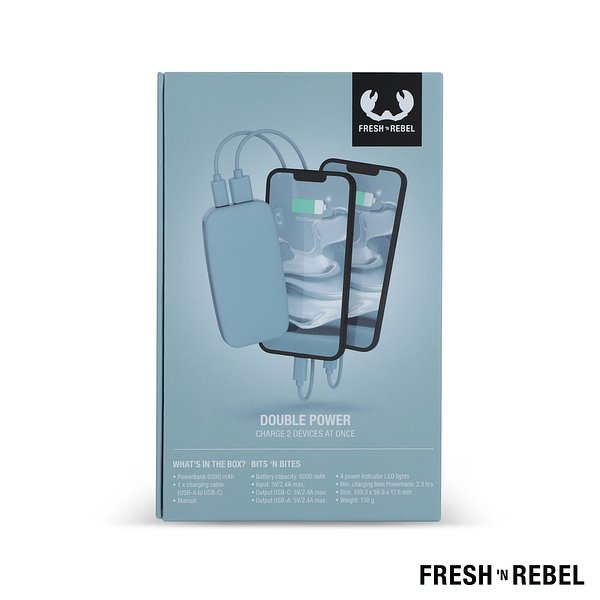 Powerbank 6.000mAh USB-C Walurer