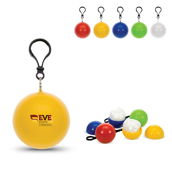 Regenponcho Schlüsselanhänger Liusepan