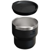 Stay Hot 295 ml Edelstahl isolierter, stapelbarer Camp Becher - Rudyco