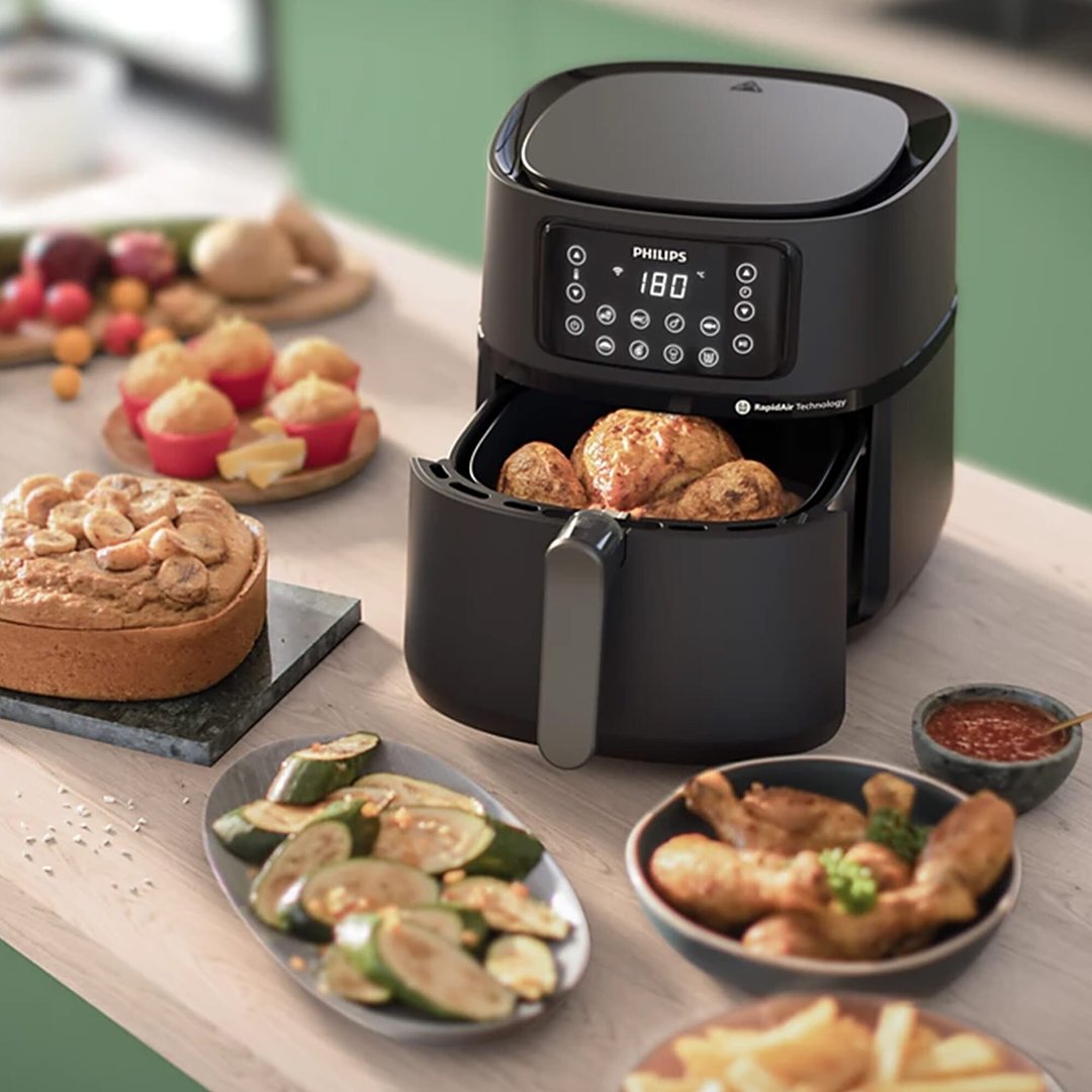 Philips Airfryer XXL Connected + Backform Benchati
