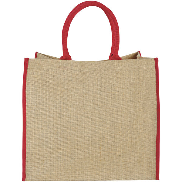Farbige Jute Tragetasche 25L - Giuna