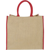 Farbige Jute Tragetasche 25L - Giuna