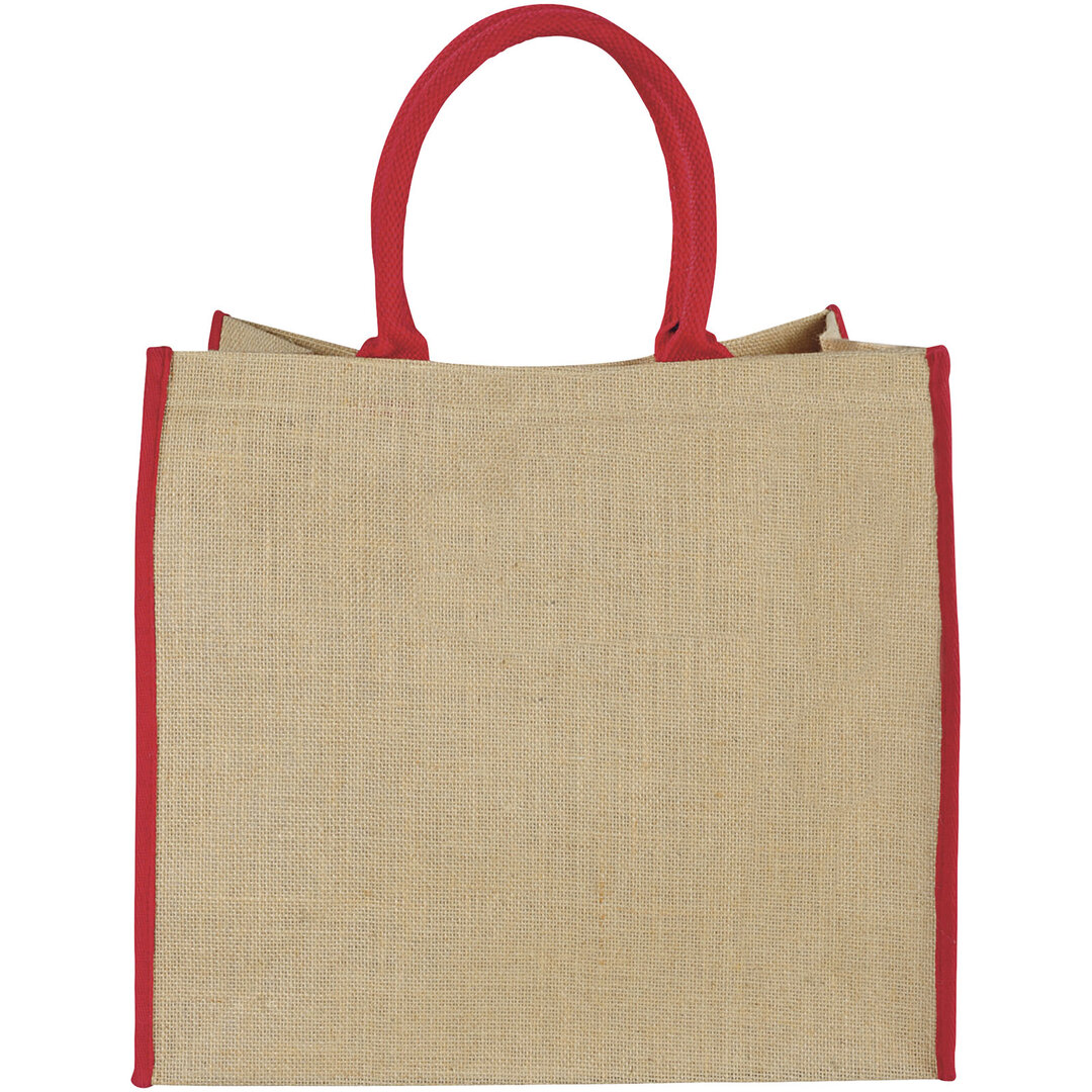Farbige Jute Tragetasche 25L - Giuna
