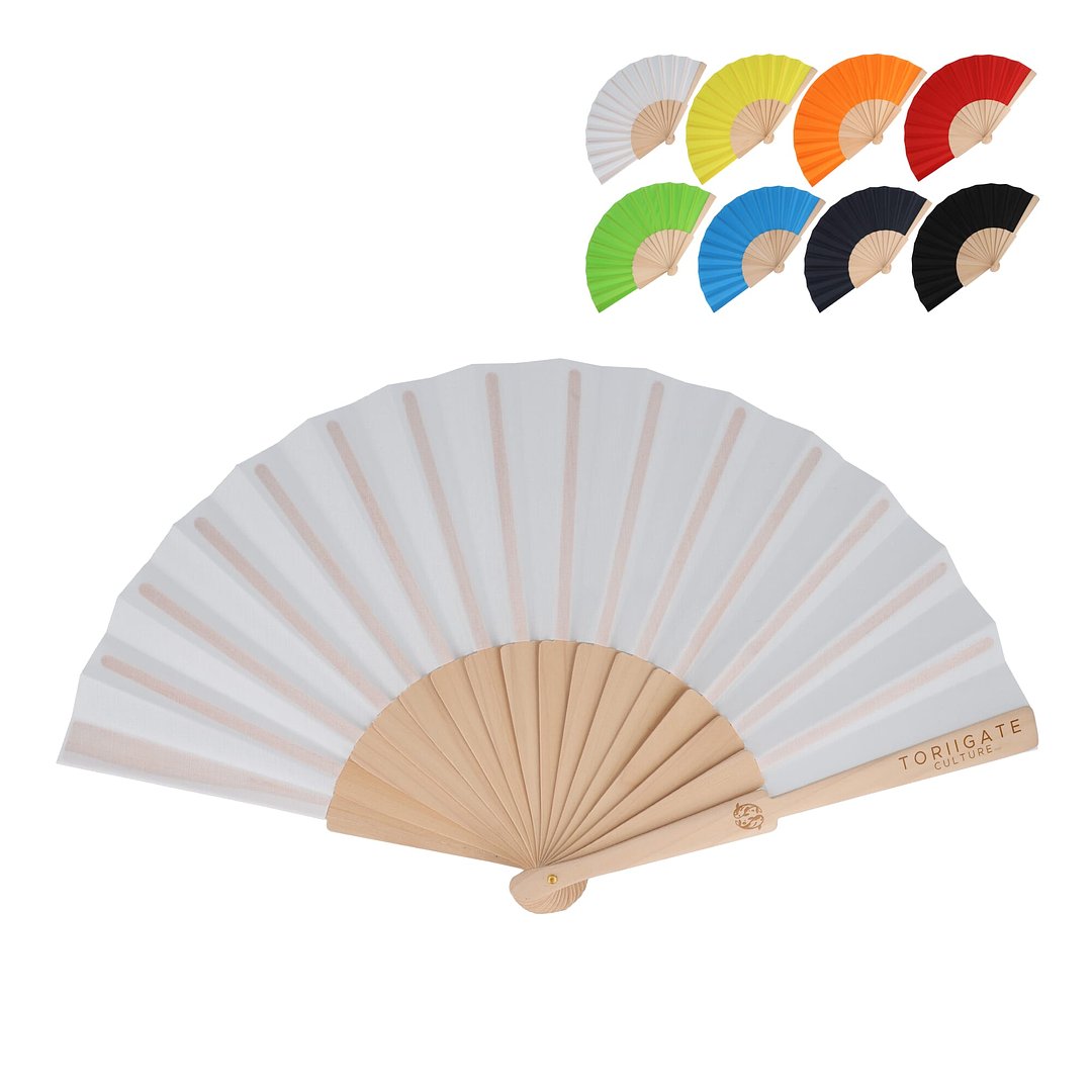 Fächer aus Holz mit R-PET Luoleena