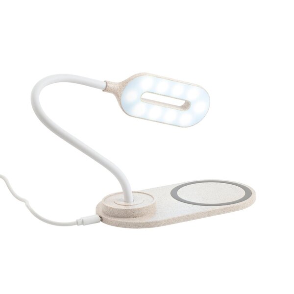 Tischlampe mit Induktionsladegerät (Schnellladefunktion, 10W) Adicoren