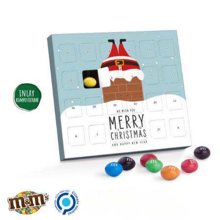 kleiner Adventskalender M&M`s