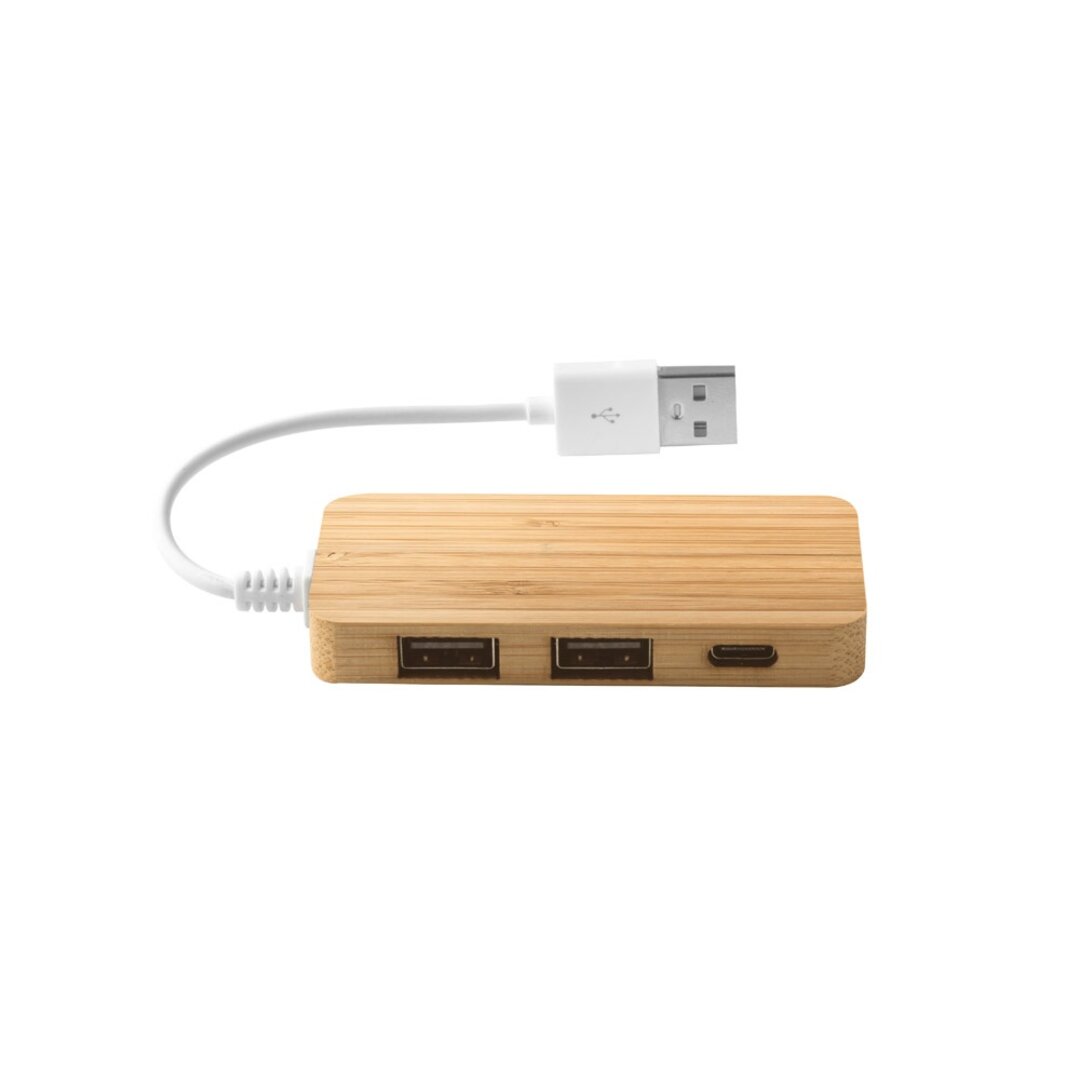 USB HUB aus Bambus Grioll