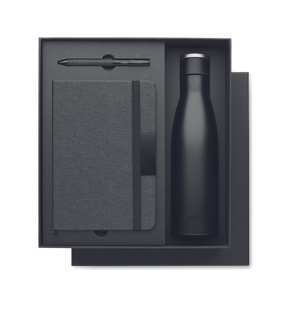 Set Notizbuch mit Flasche Munana