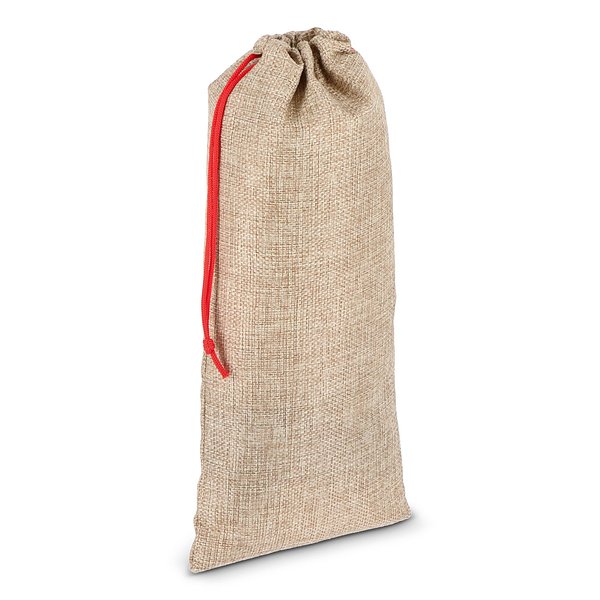 Weinbeutel im Jute-Stil 14x34cm Ylanina