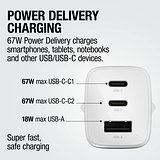67W Laptop-Ladegerät GaN USB-C und USB-A Stineth