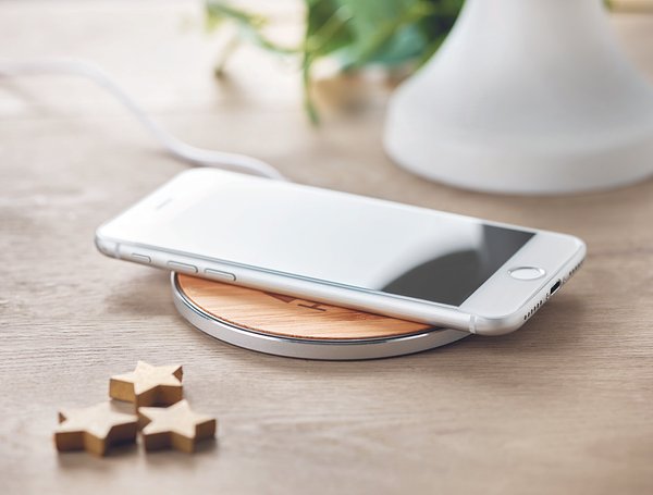 Induktive Ladestation Bambus Stix