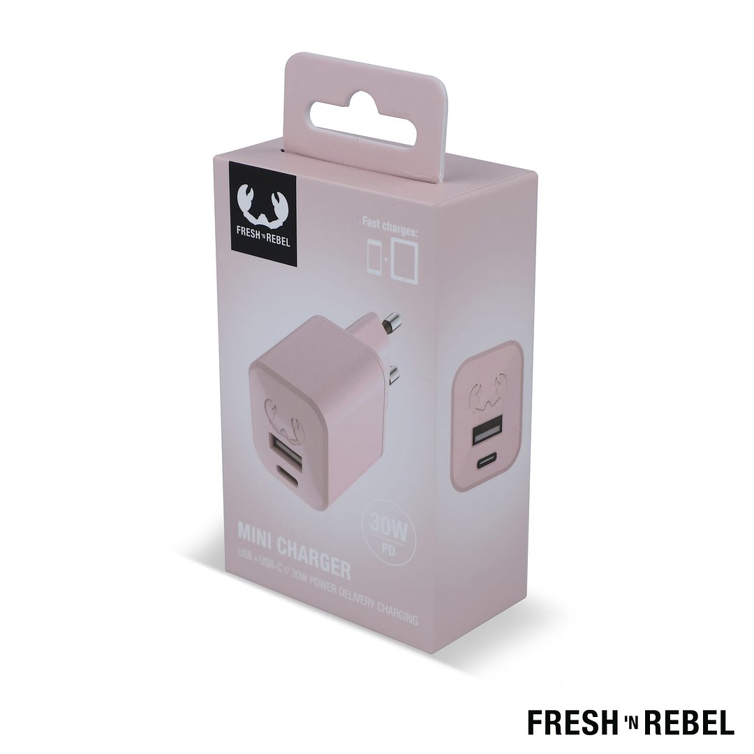 Mini Charger USB-C + A PD // 30W Chatia