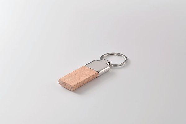 Schlüsselring Gummibaumholz Niafen