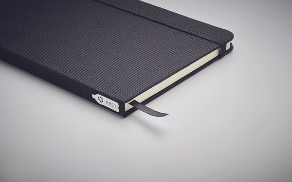 DIN A5 Notizbuch 600D RPET Adivie