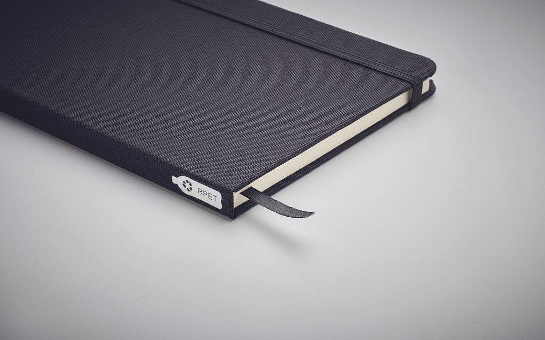 DIN A5 Notizbuch 600D RPET Adivie