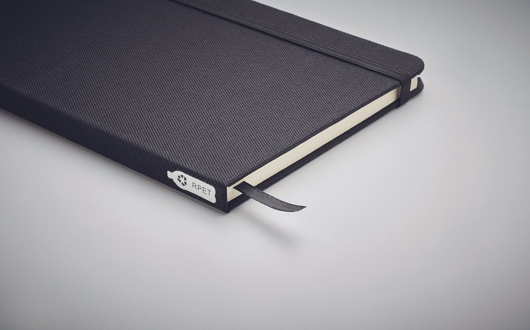 DIN A5 Notizbuch 600D RPET Adivie