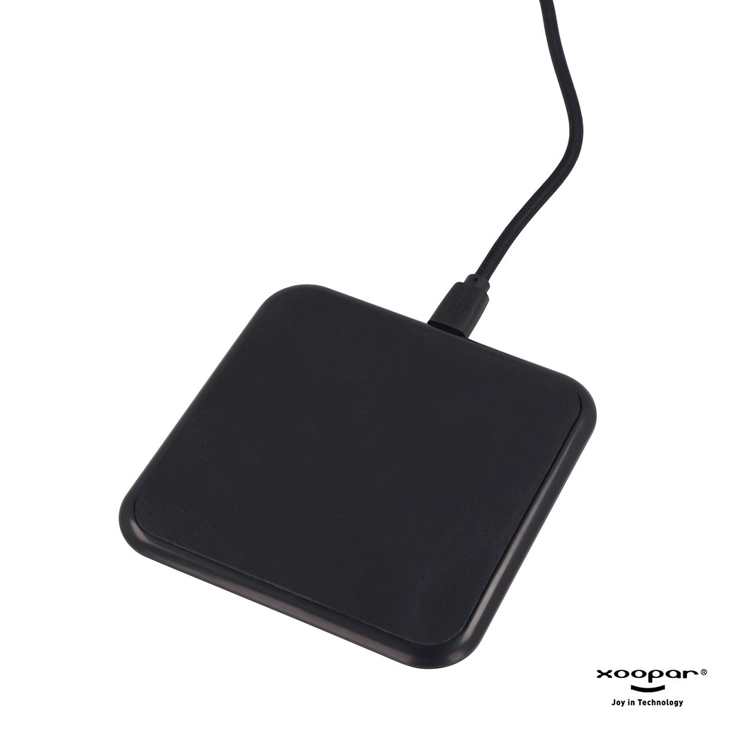 Iné Wireless Fast Charger - Recycled Leather 15W Marazenco
