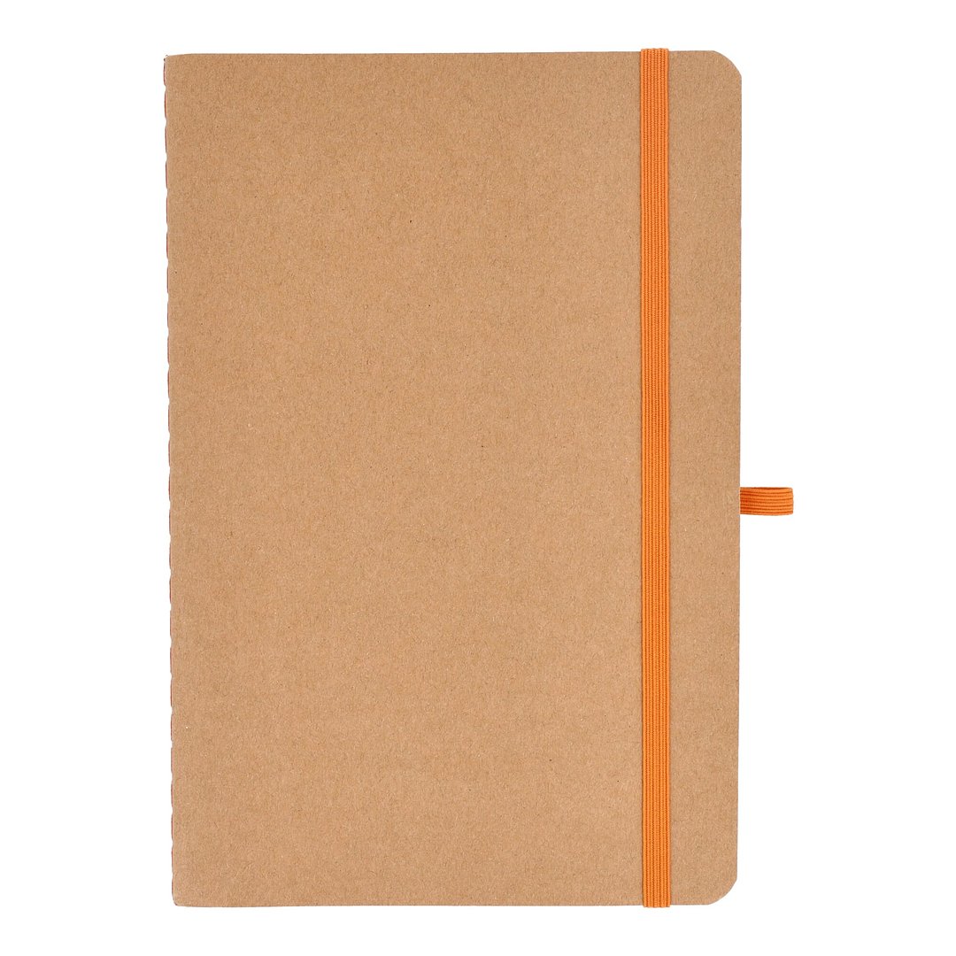 Notizbuch mit flexiblem Einband Kraftpapier A5 Rudolfep