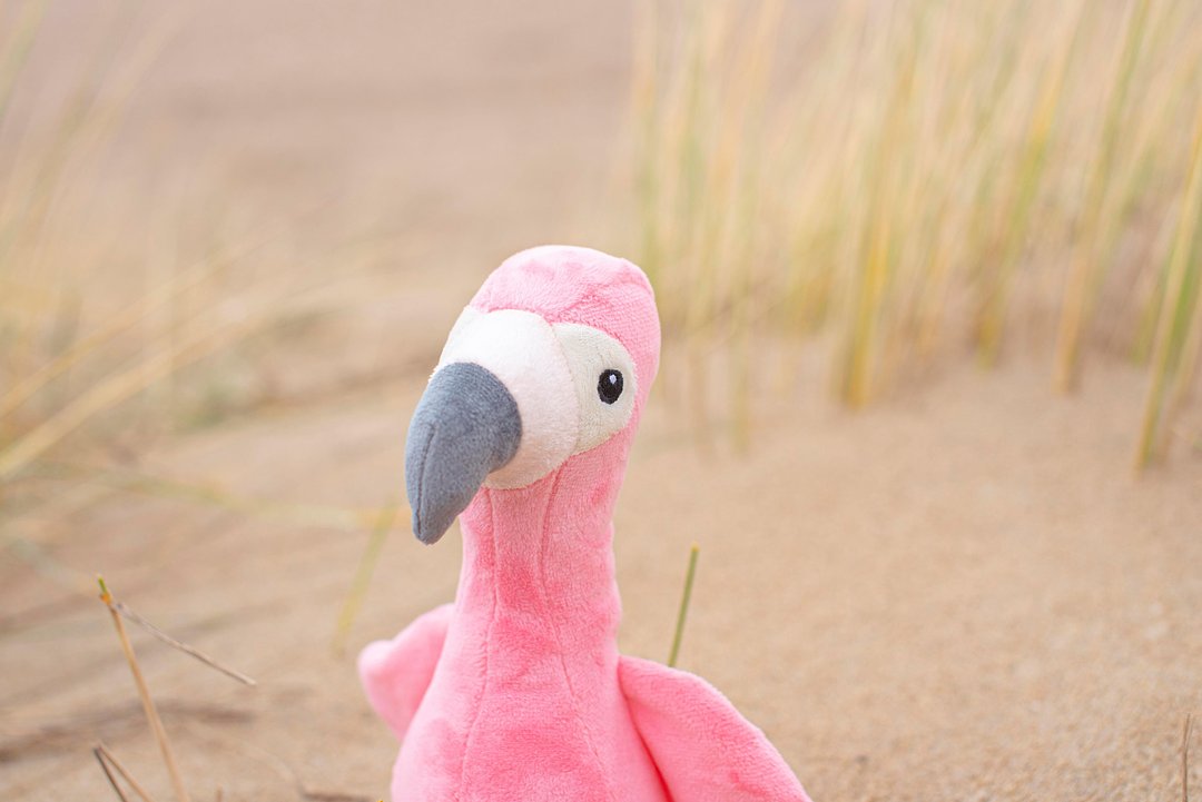 Plüschflamingo Vregnanna | 18 cm