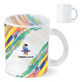 Mallorca Sublimations Becher aus gefrostetem Glas 335ml Sarjas