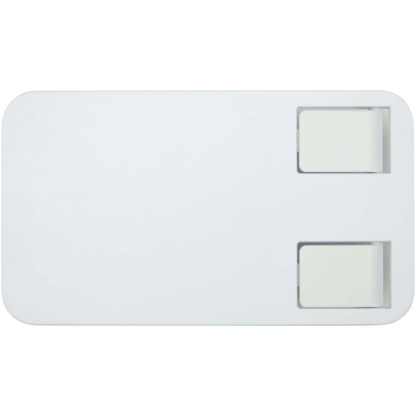 Klappbare Smartphonehalterung aus recyceltem Kunststoff mit Metallständer für den Schreibtisch - Paltix