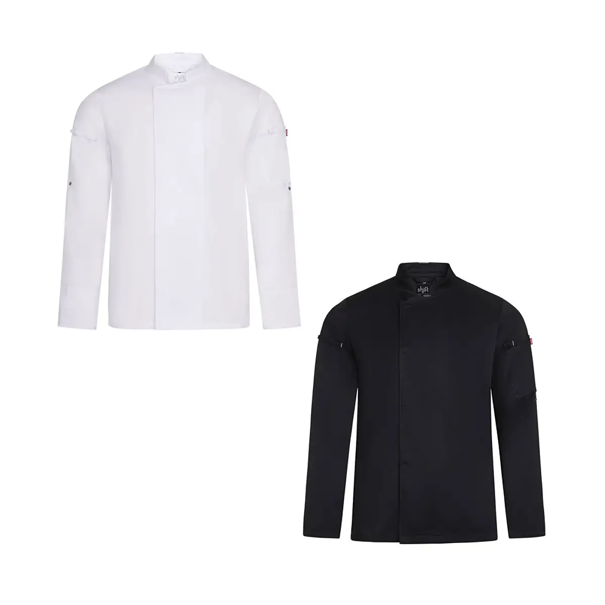 Kochjacke Unisex (190 g/m²), aus Baumwolle (35 %) und recyceltem Polyester (65 %) Ming