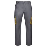 Zweifarbige Twill-Hose mit mehreren Taschen (200 g/m²), aus Baumwolle (35 %) und Polyester (65 %) Leenico