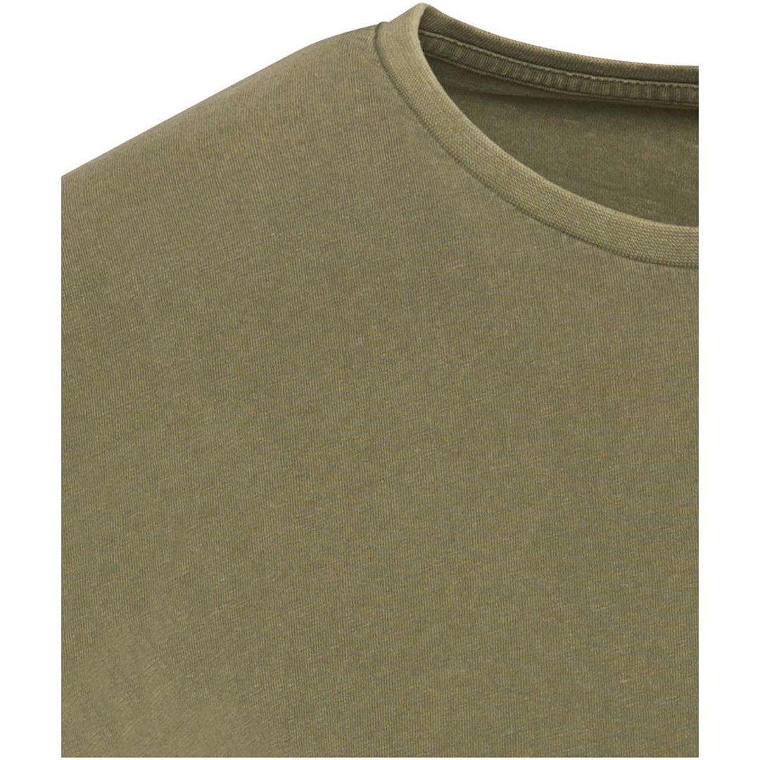 Kurzärmeliges T-Shirt für Damen im Washed Look, 160 g/m2 - Fränzin